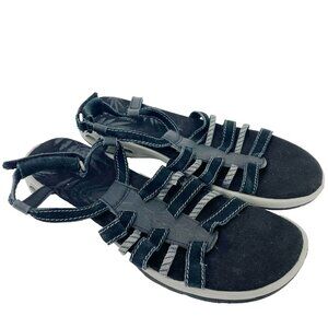 Columbia Sport Sandals Womens Size 10 Black Shoes Hiking Water Walking